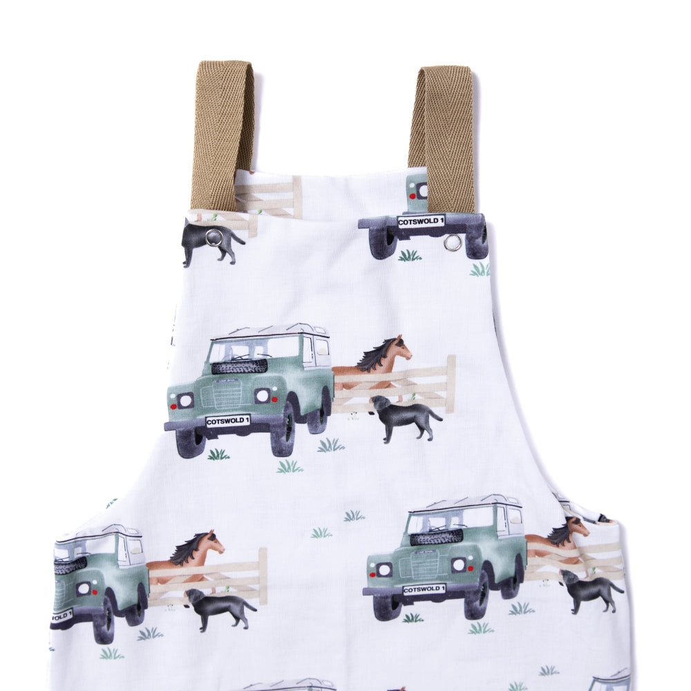 Land Rover Dungarees | Cotswold Baby Co.