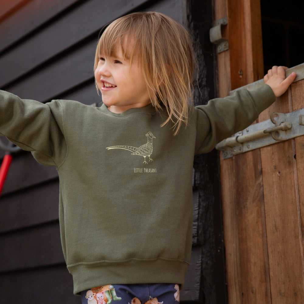 Florence Pheasant Sweatshirt | Cotswold Baby Co.