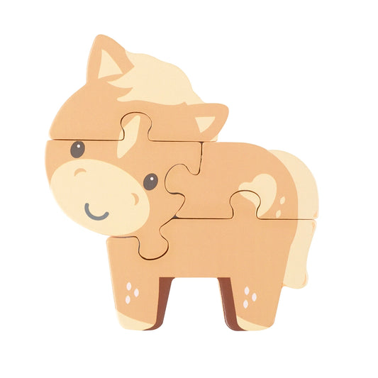Mini Pony Wooden Puzzle