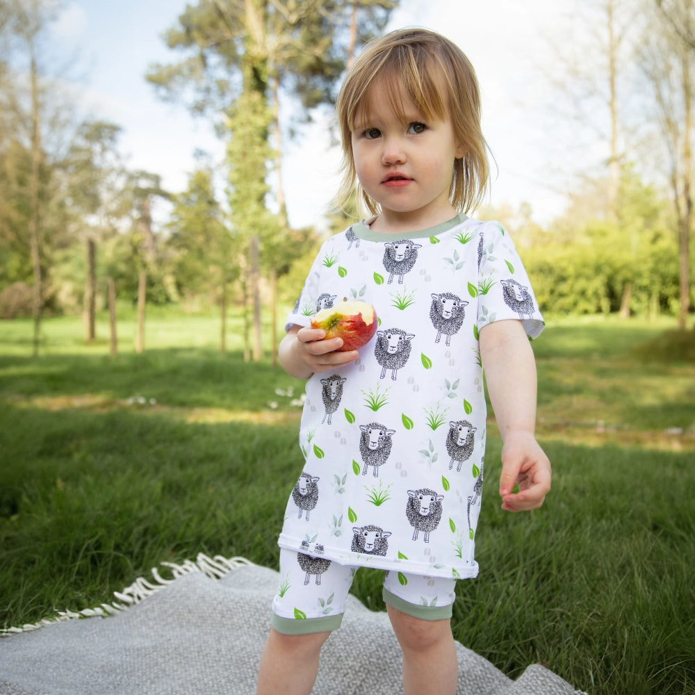 Lamb Shorts & T-shirt | Cotswold Baby Co