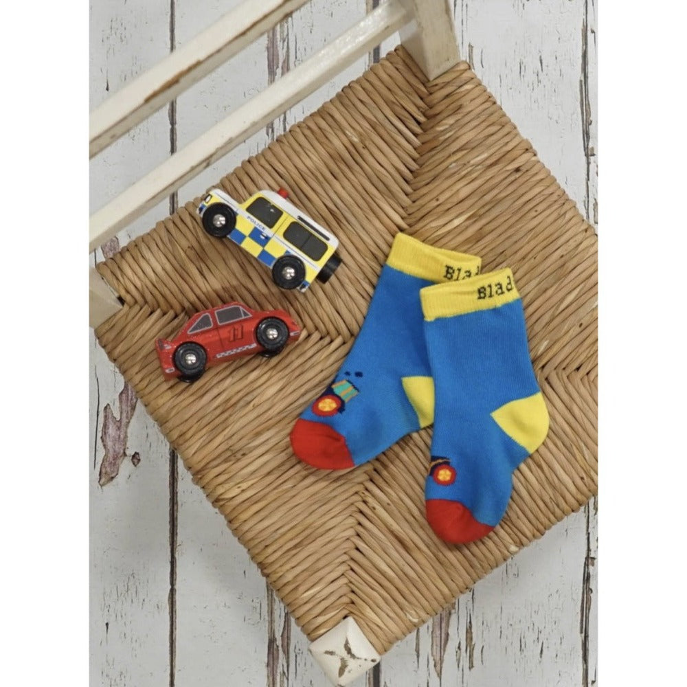 Boys hot sale tractor slippers